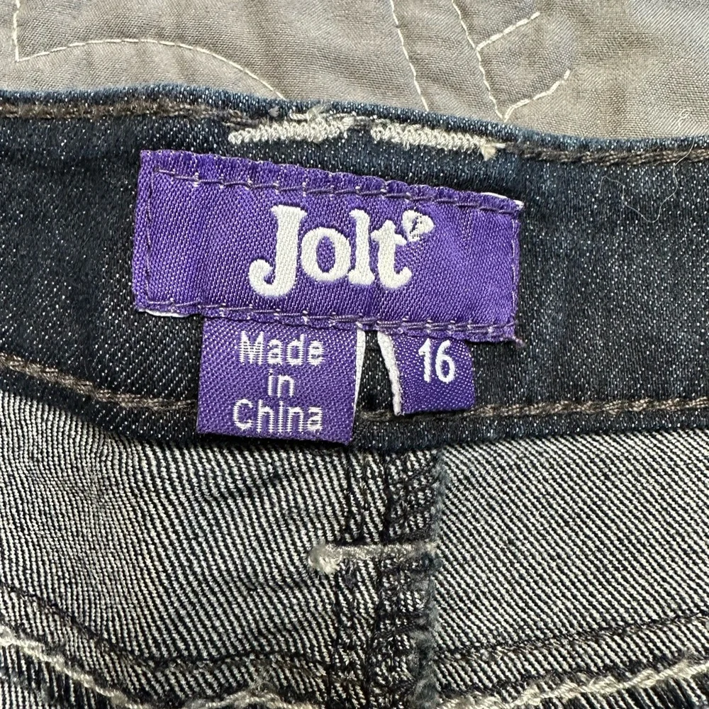 Jolt Big Girls Bootcut Dark Blue Jeans NWT Size 16